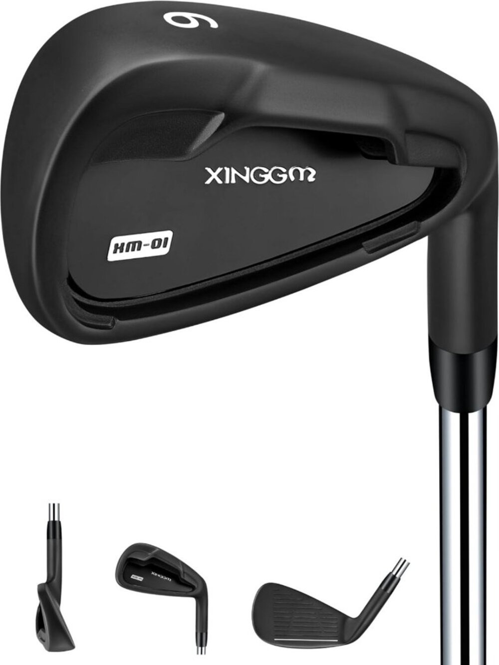 Premium Golf Irons Set for Men - Steel Shaft, Stiff Flex, Right-Handed Clubs